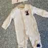 SET TUTINA + CUFFIA IN COTONE BABY GUESS
